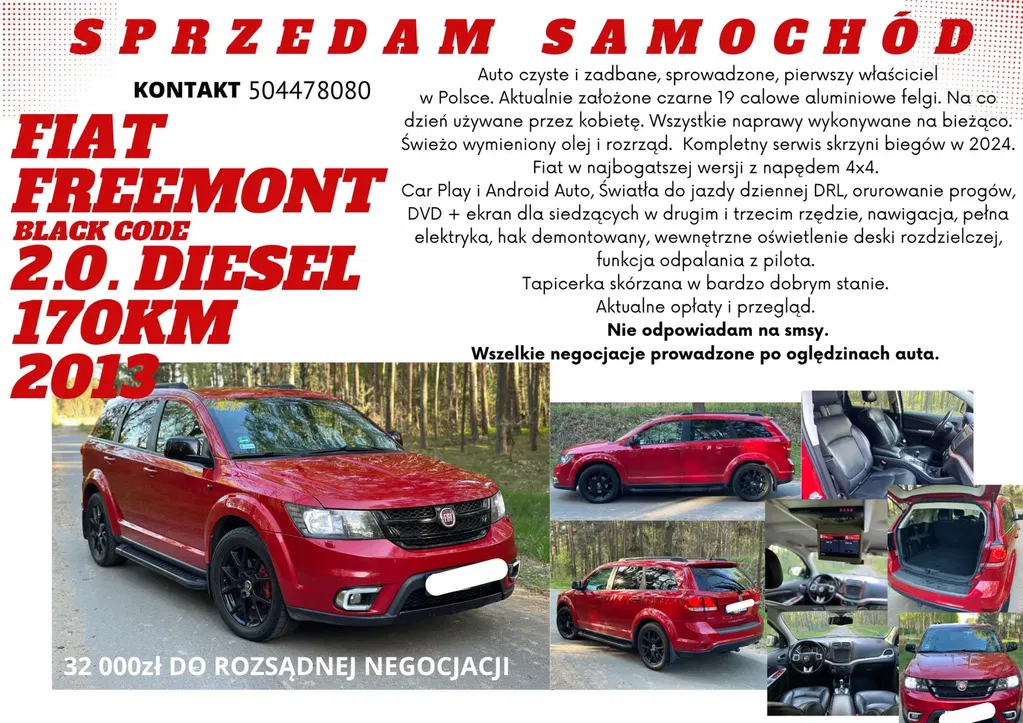 Zdjęcie: 2013 Fiat Freemont