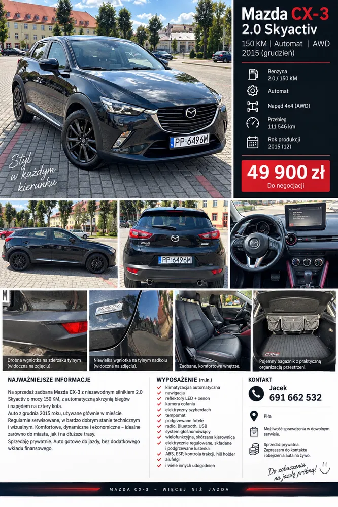 Zdjęcie: 2015 Mazda CX-3