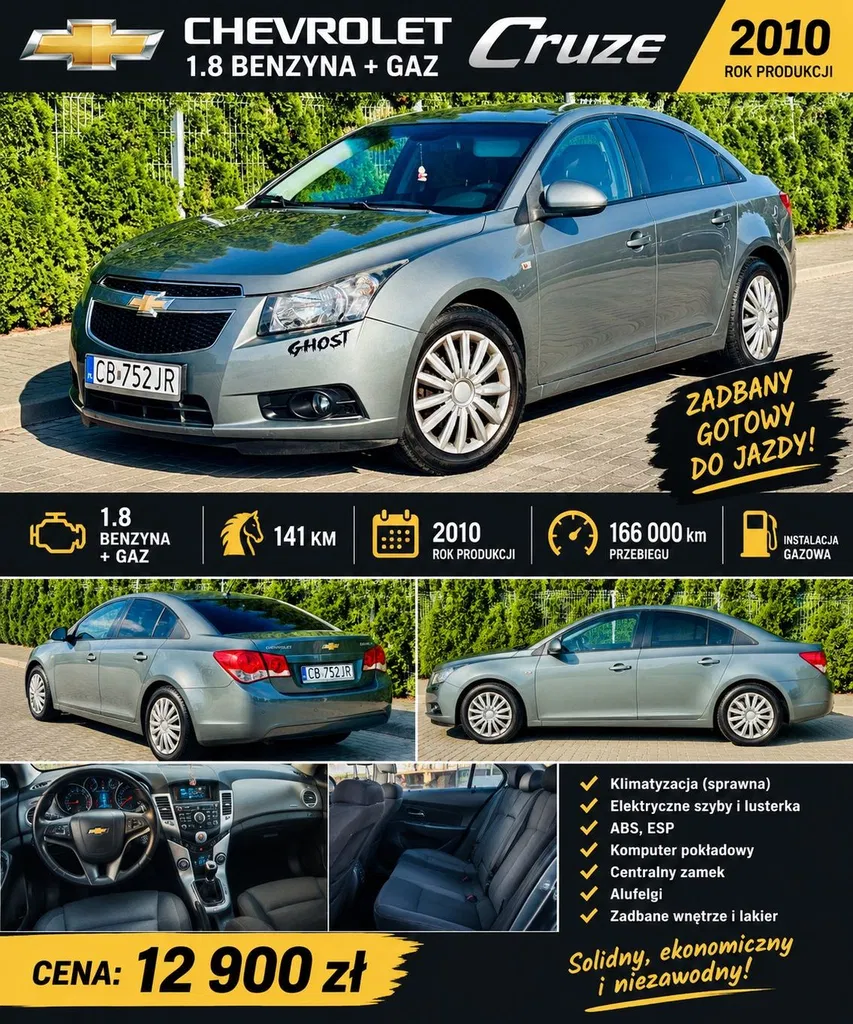 Zdjęcie: 2010 Chevrolet Cruze